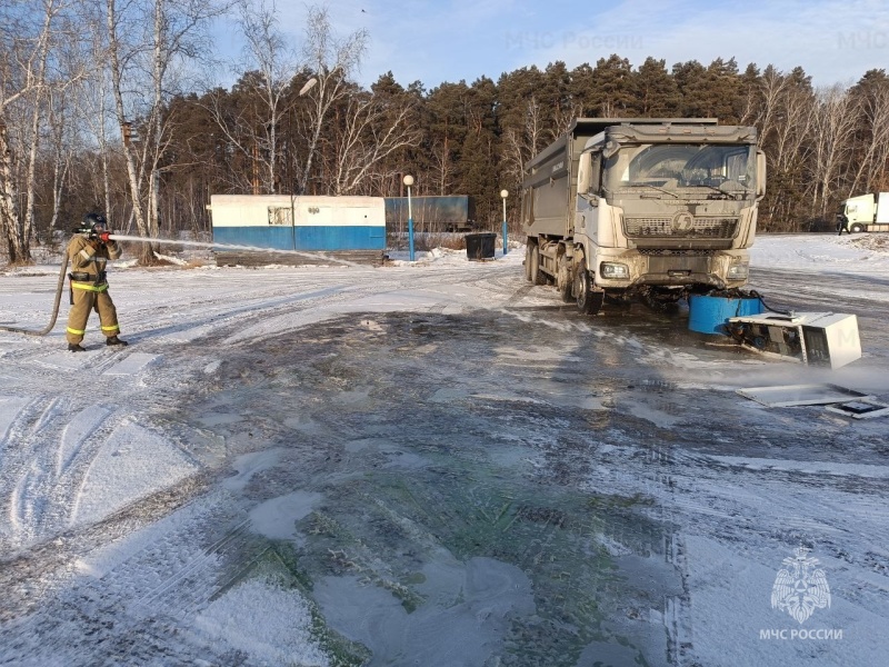 Реагирование подразделений МЧС России на ДТП в Кетовском муниципальном округе