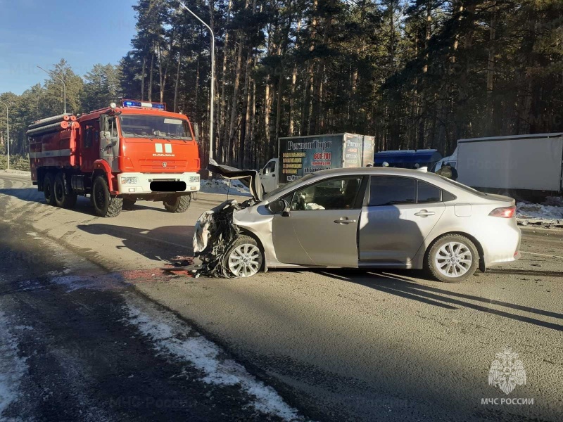 Реагирование подразделений МЧС России на ДТП в Щучанском муниципальном округе