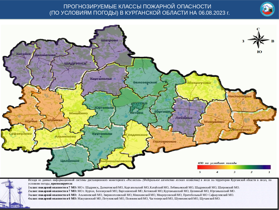 Данные по курганской области